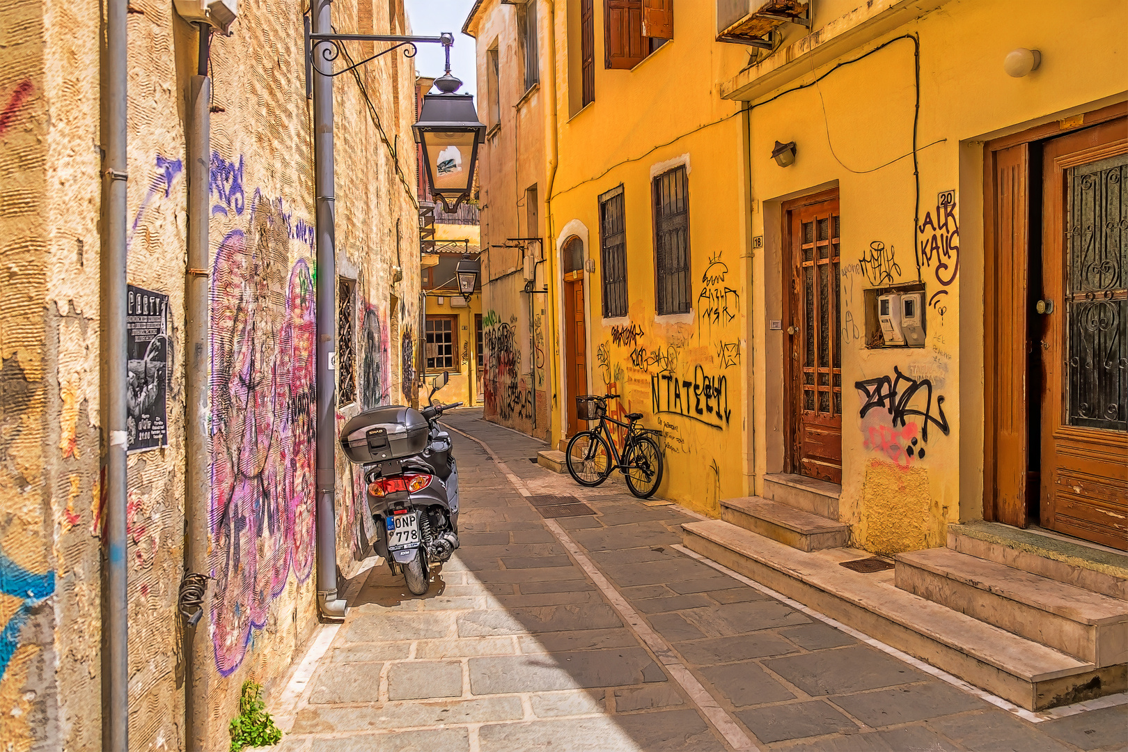 In der Altstadt von Rethymno