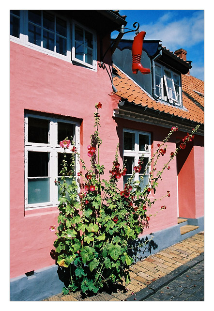 In der Altstadt von Roenne, Bornholm/DK 01