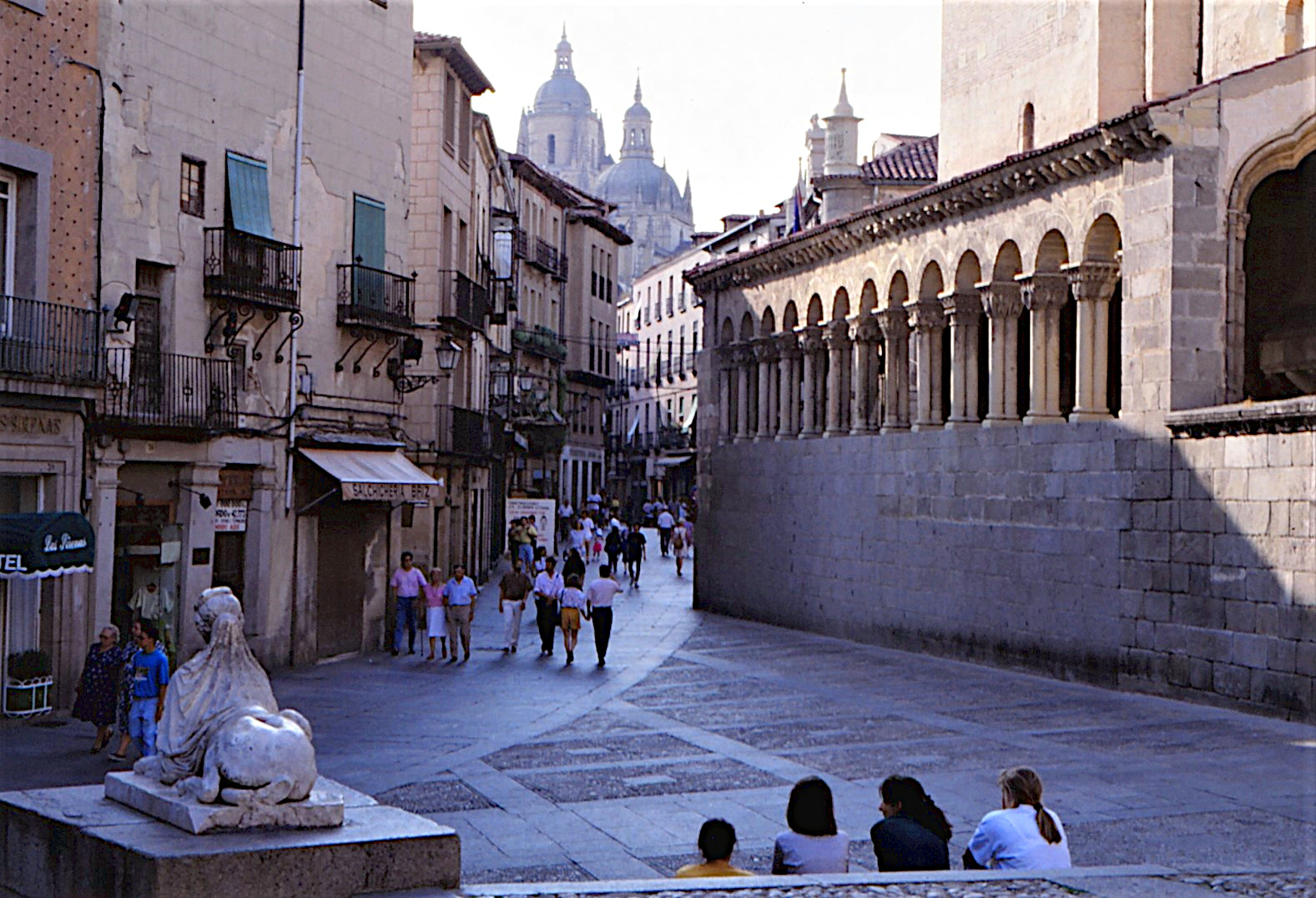 In der Altstadt von Segovia