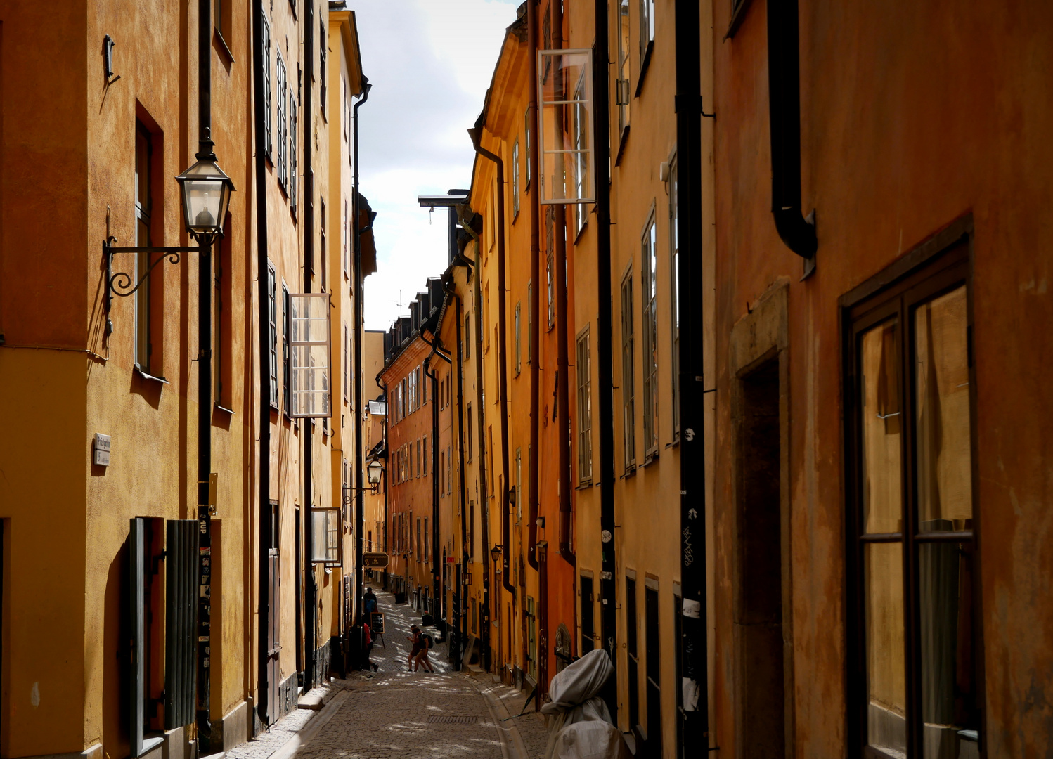 In der Altstadt von Stockholm...