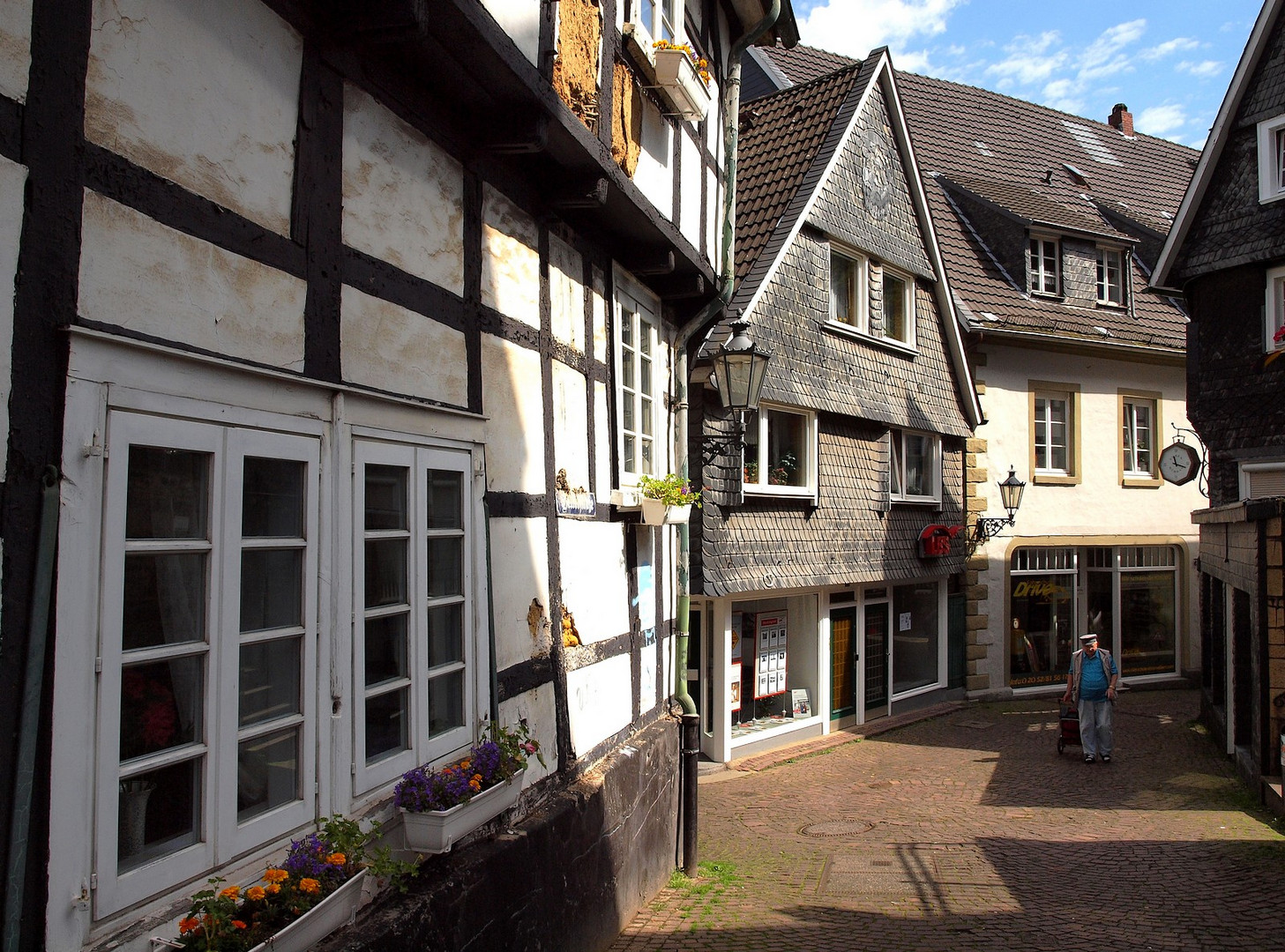 In der Altstadt von Velbert-Langenberg