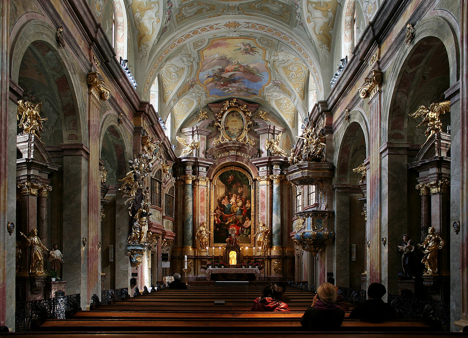 In der Annakirche in Wien