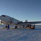 In der Antarktis, es war mal eine DC-3...