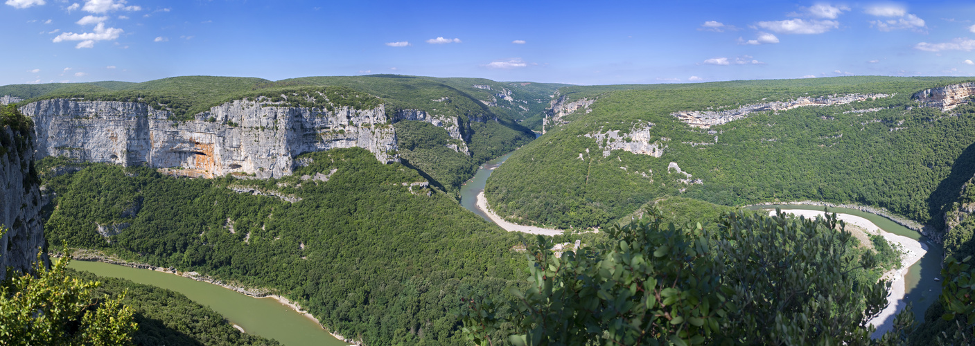 In der Ardèche-Schlucht 3