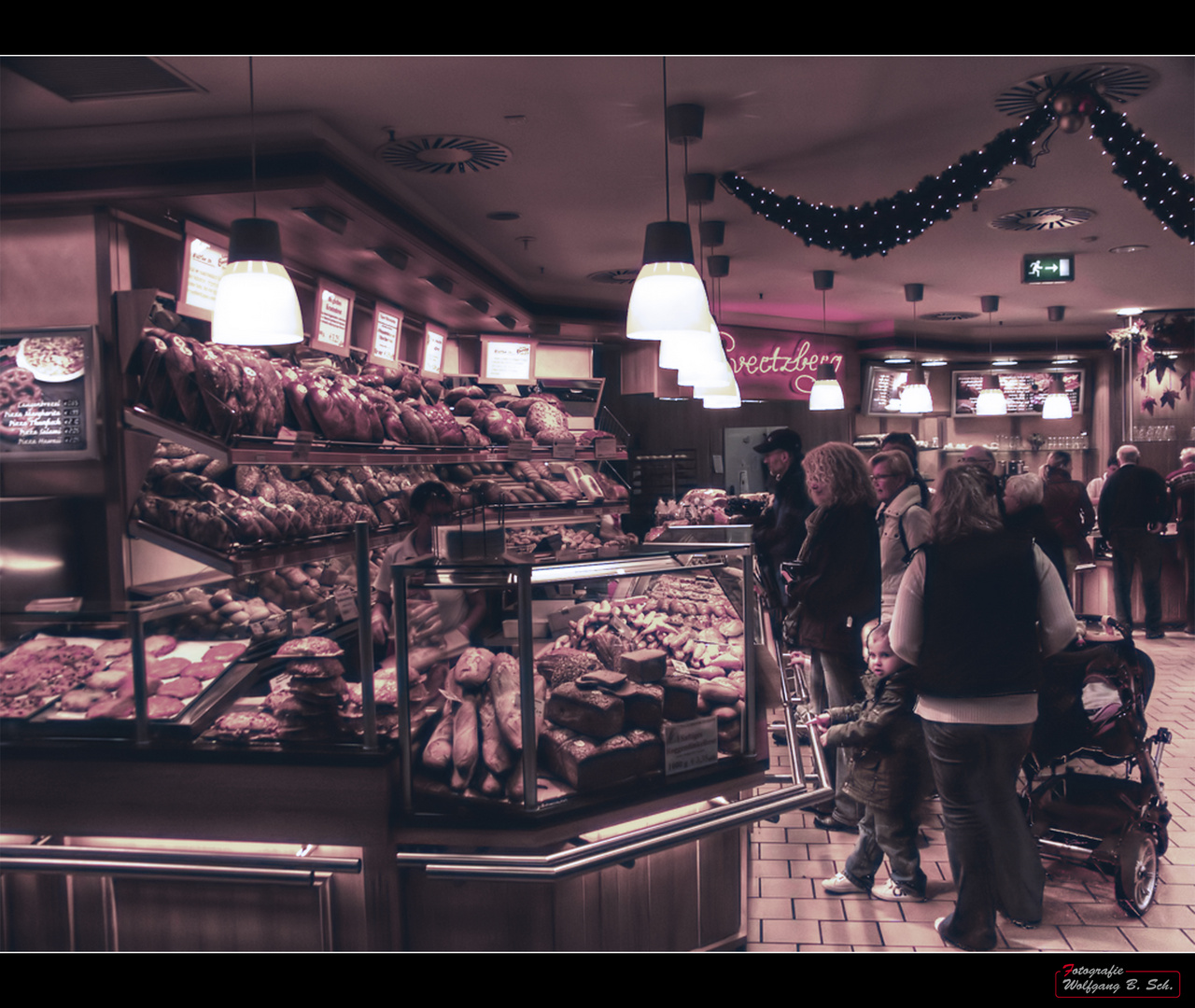 In der Bäckerei...