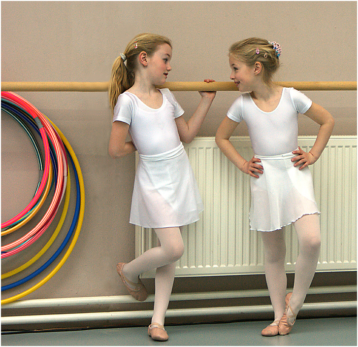 in der Ballettschule