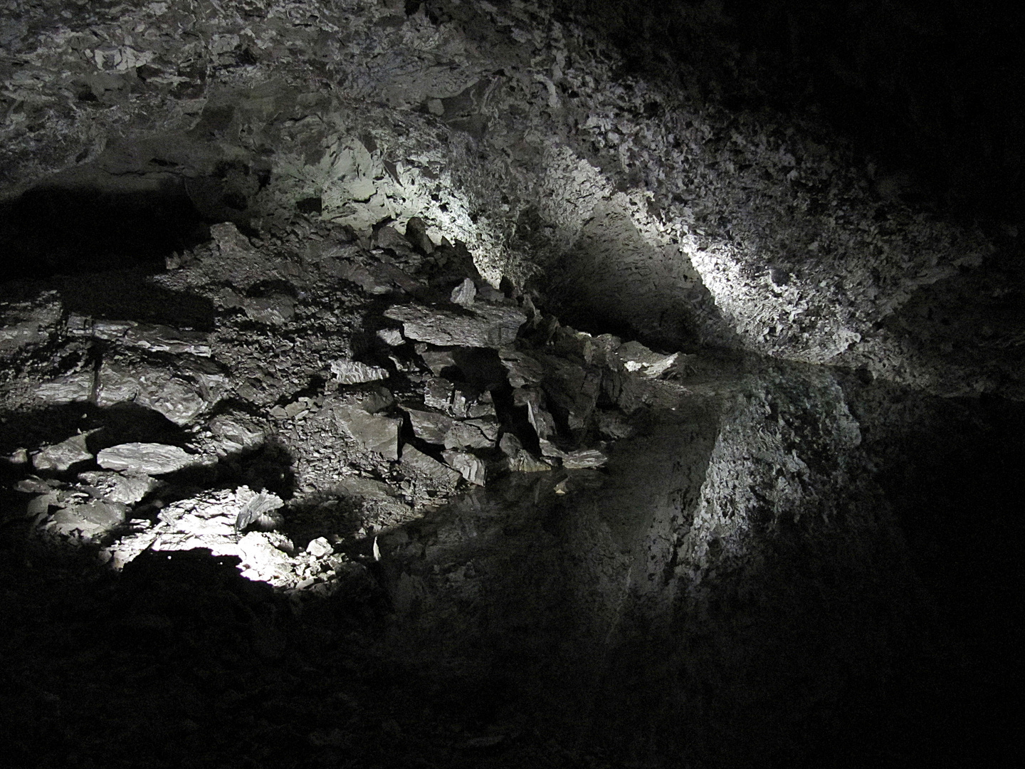 In der Barbarossahöhle im Harz