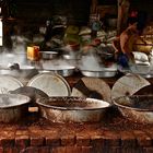 in der bohnenpastenfabrik III, bagan, burma 2011