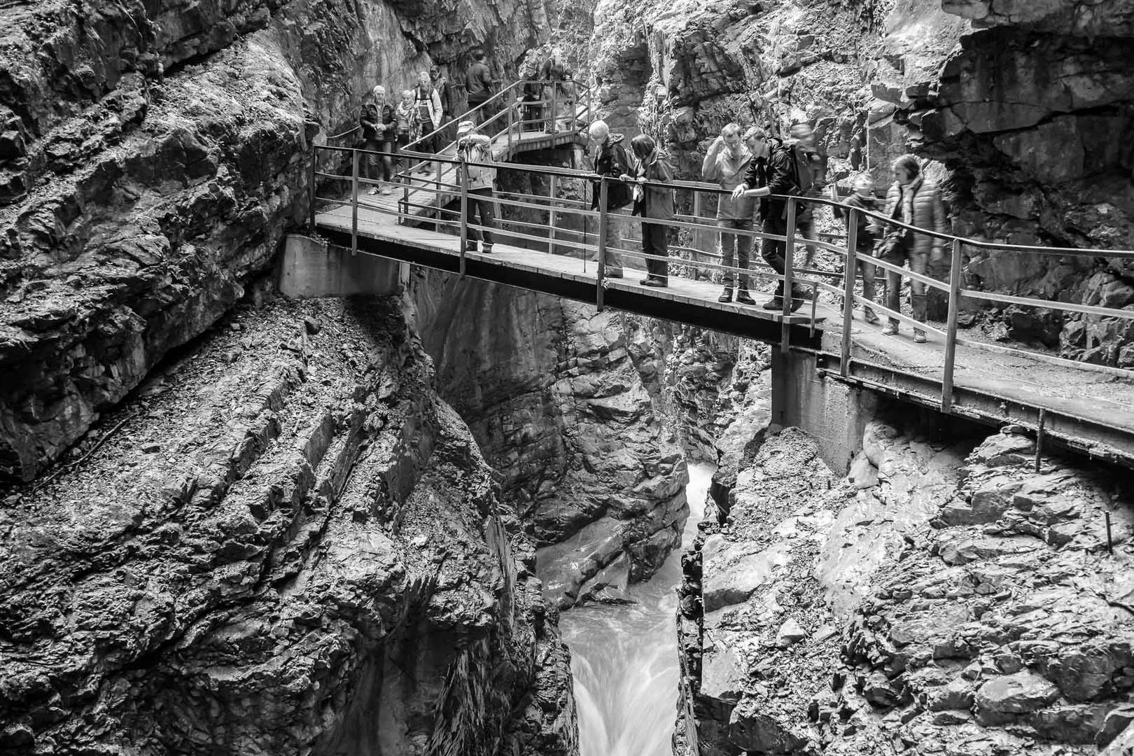 In der Breitach-Klamm