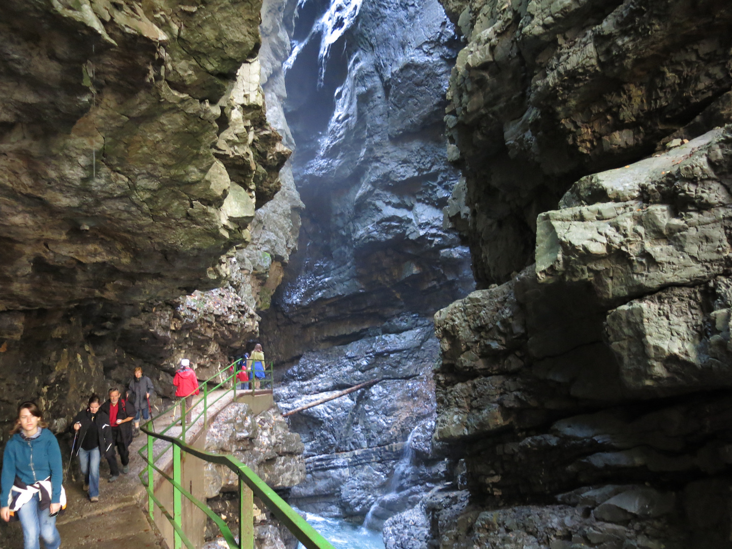 In der Breitachklamm bei Oberstdorf