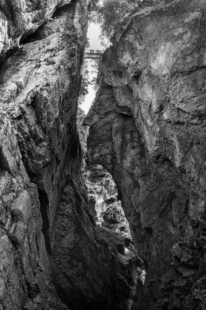 In der Breitachklamm