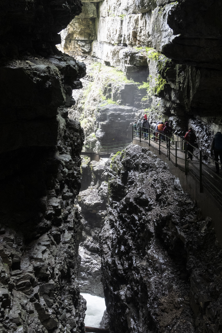 In der Breitachklamm im Allgäu