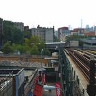 in der BRONX mit Blick auf Manhattan