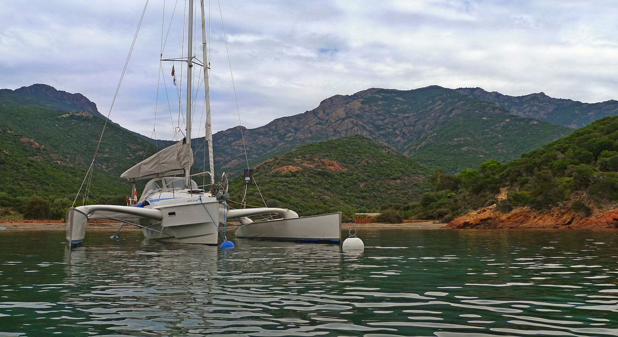 in der Bucht von Girolata