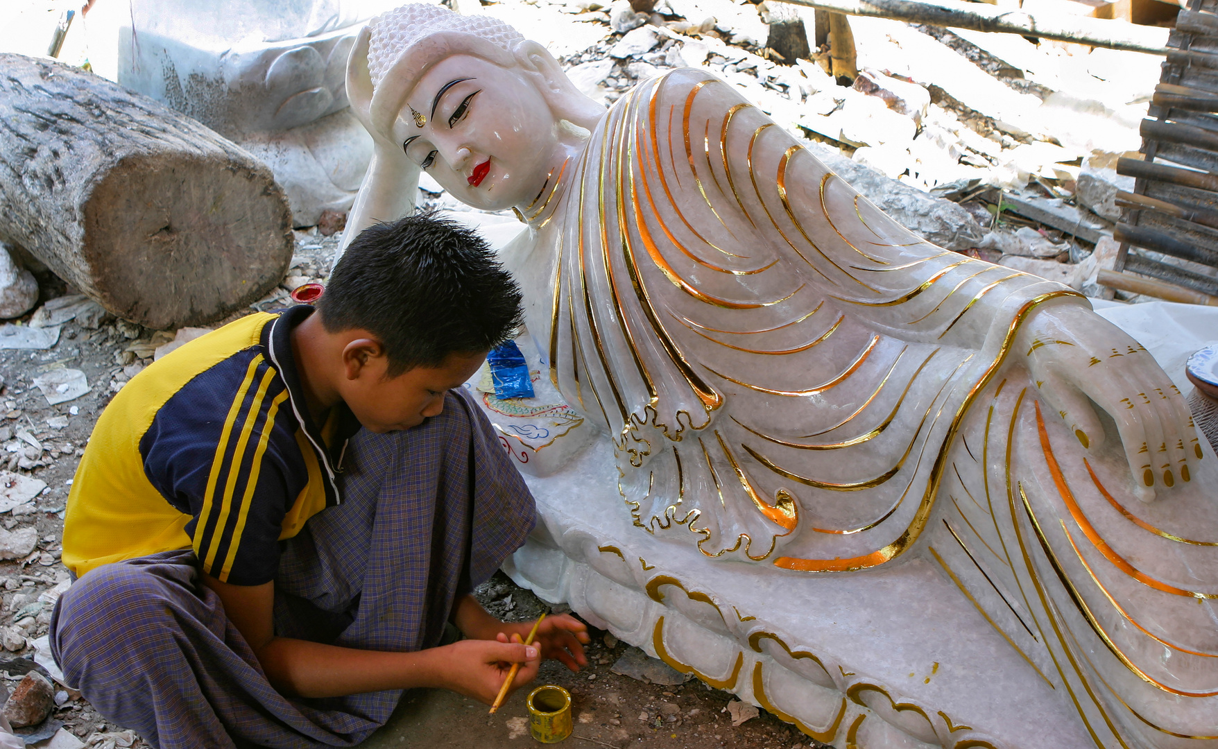 In der Buddha-Werkstatt