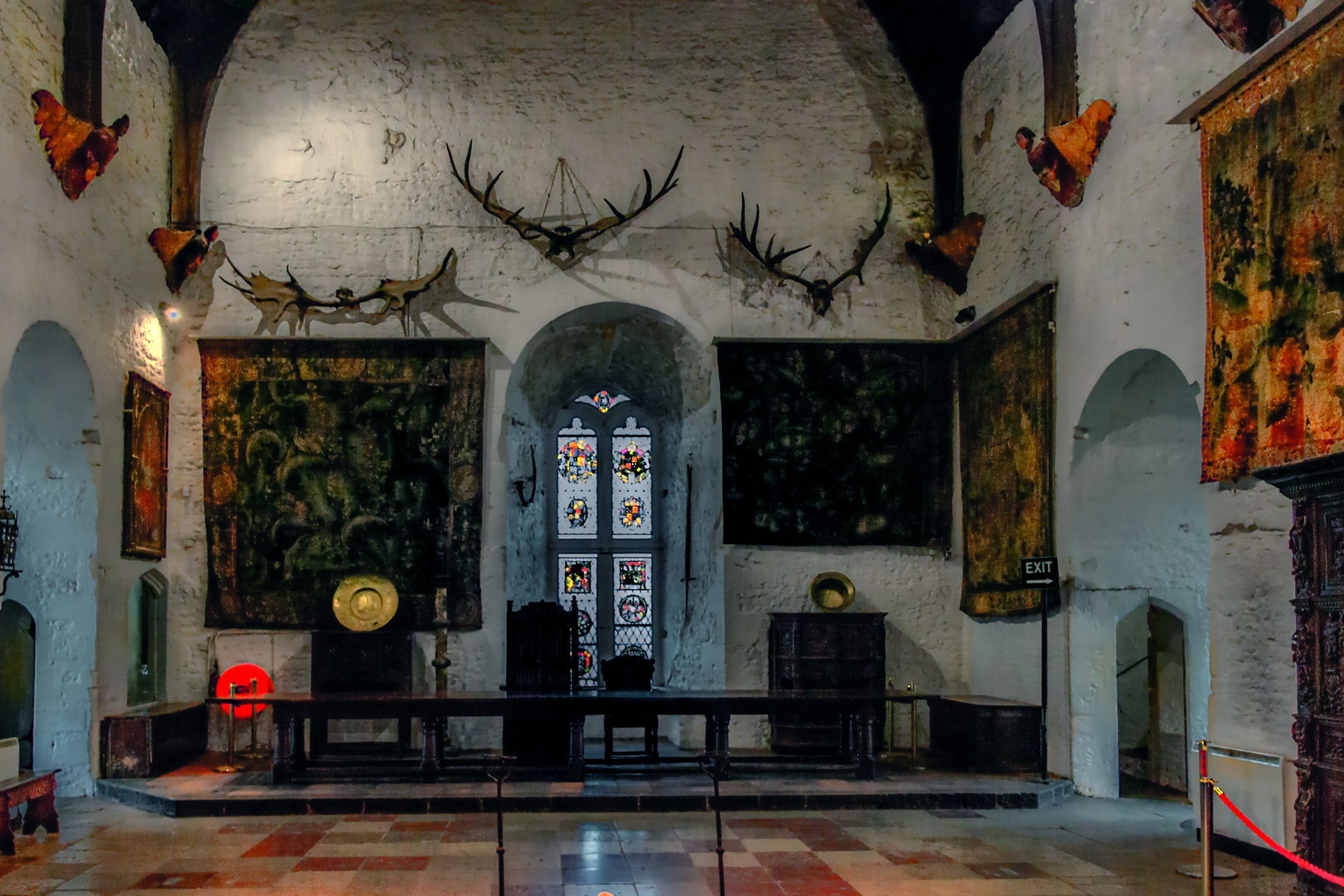 In der Burg Bunratty Castle