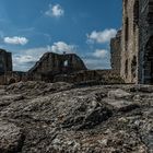 in der Burgruine Wolfstein