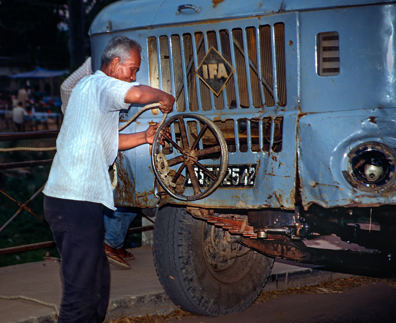 In der Busstation in Siem Reap #1