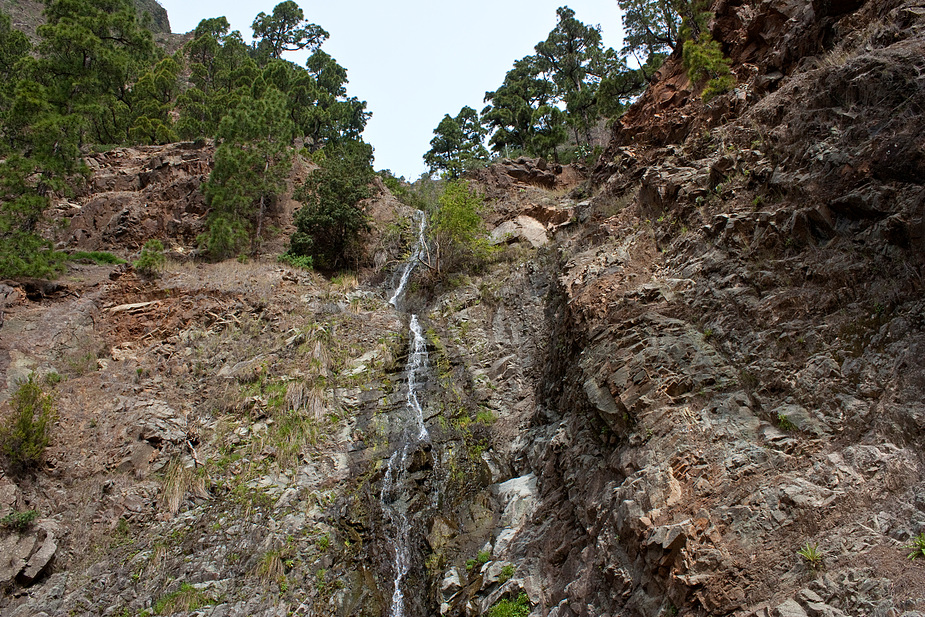 in der Caldera de Taburiente