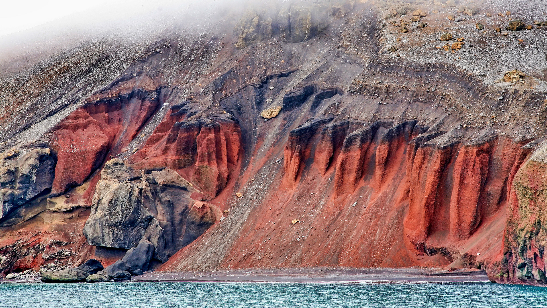 In der Caldera ( Deception Island )