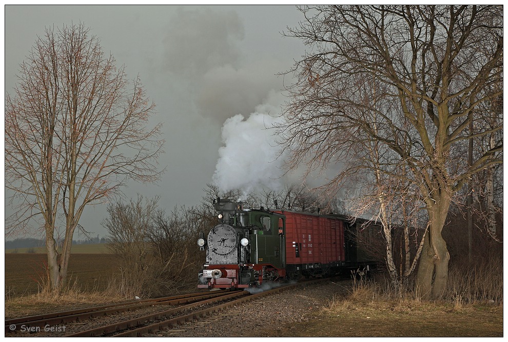 In der Dämmerstunde in Naundorf