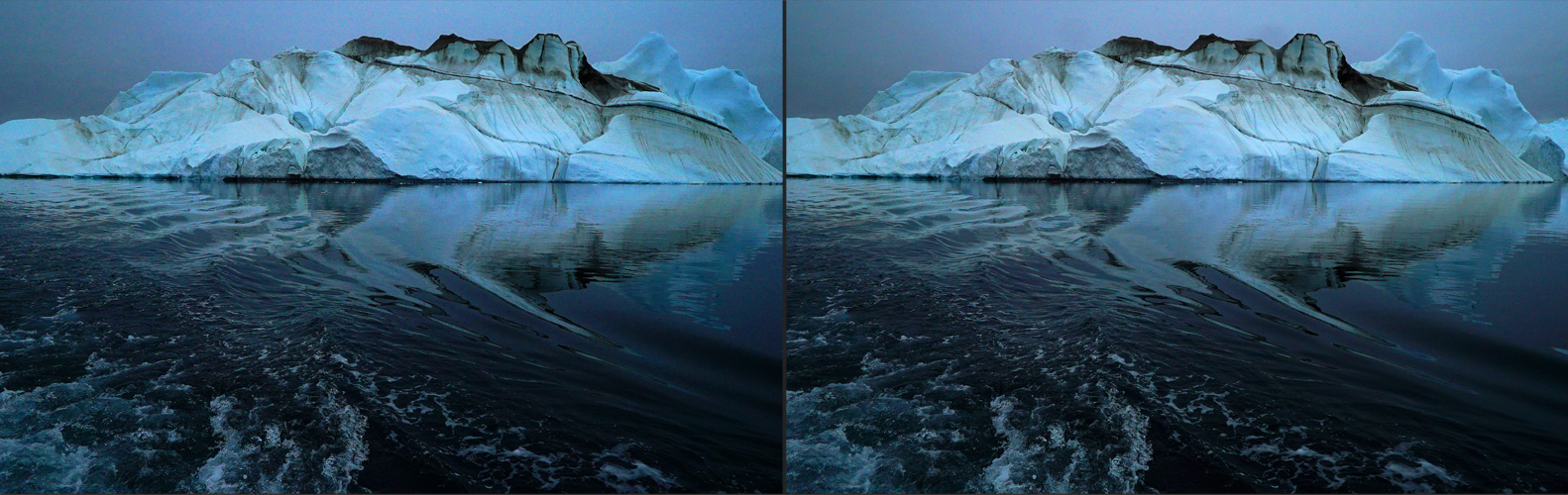 in der Diskobucht Grönland (3D-X-View)