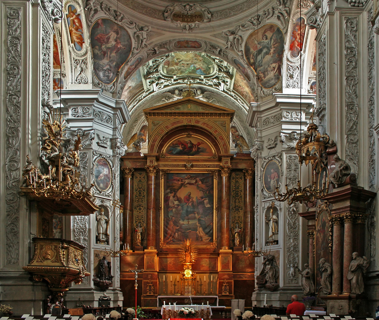 In der Dominikanerkirche in Wien