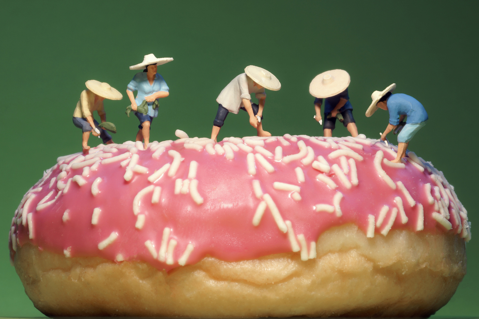 In der Donut Fabrik - In the donut factory