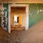 in der ehemaligen Diamantenstadt Kolmanskop