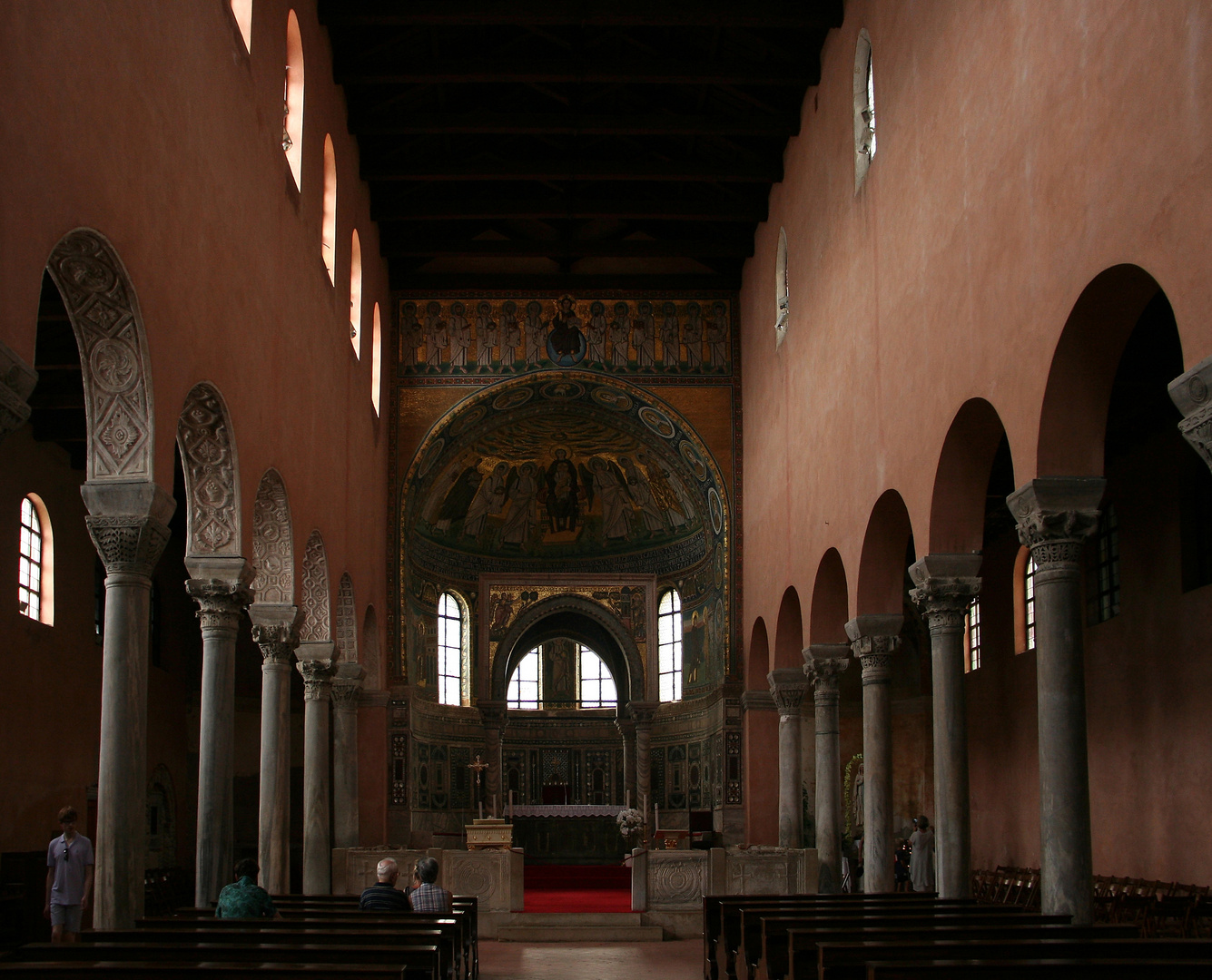 In der Euphrasius-Basilika in Porec