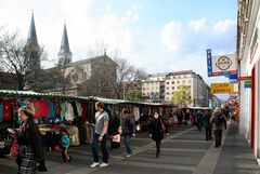 In der Favoritner Fußgängerzone (am Keplerplatz)