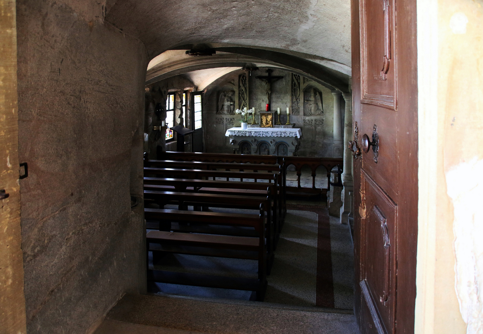 in der Felsenkapelle