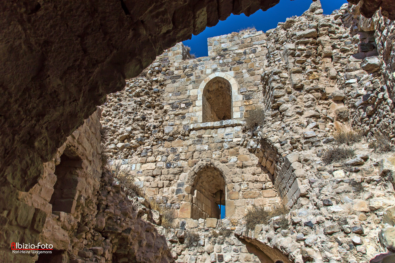 In der Festung von Kerak (Karak), Jordanien