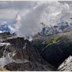 In der Forcella di Lagazuoi...