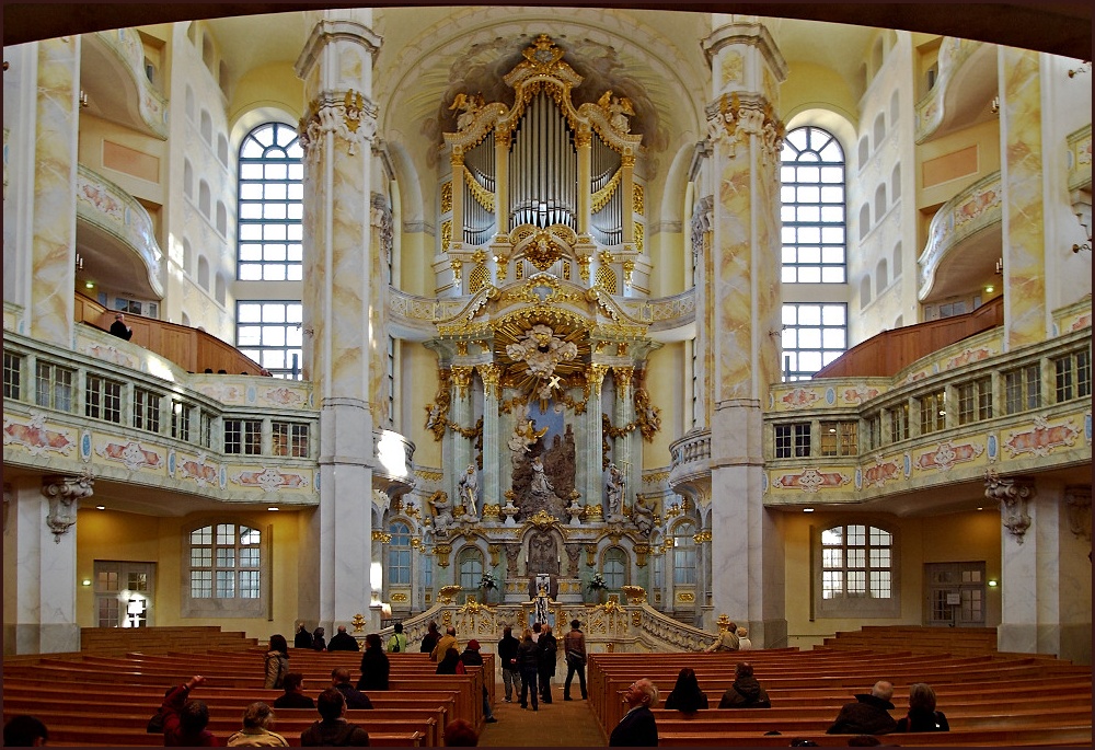 In der Frauenkirche - Dresden