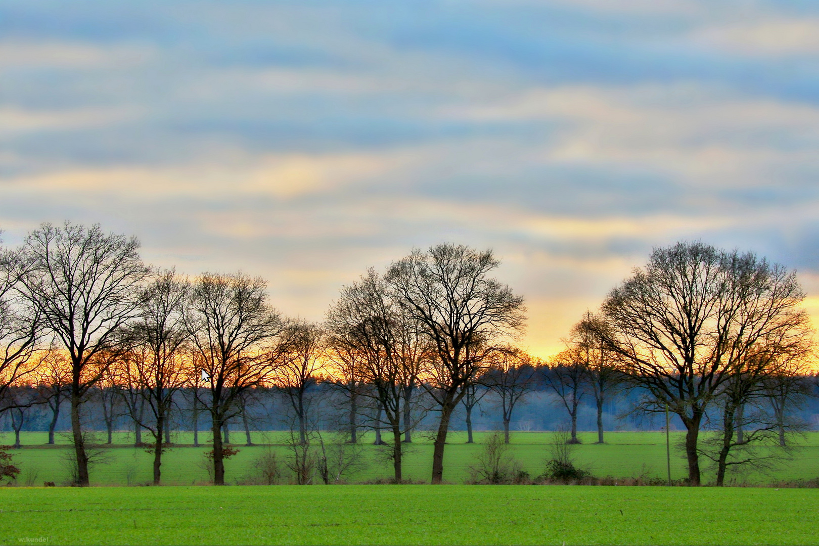 In der Geest unterwegs