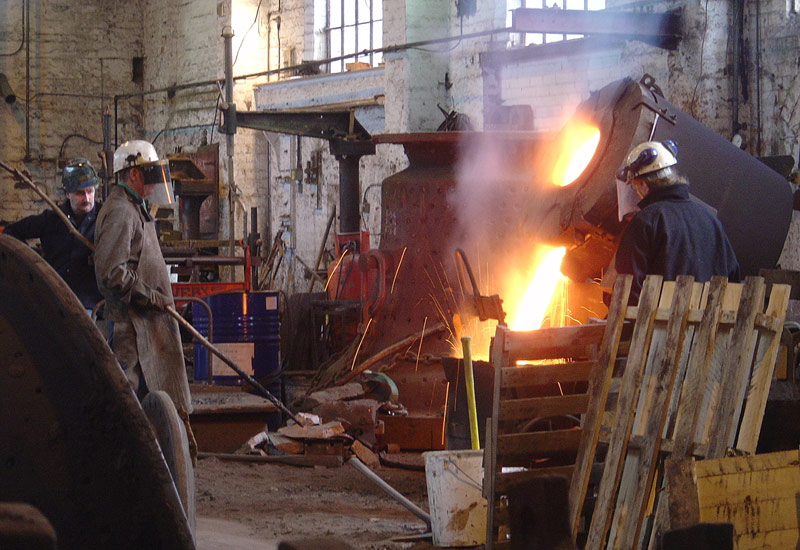 In der Giesserei (1) Foto & Bild industrie und technik, handwerk