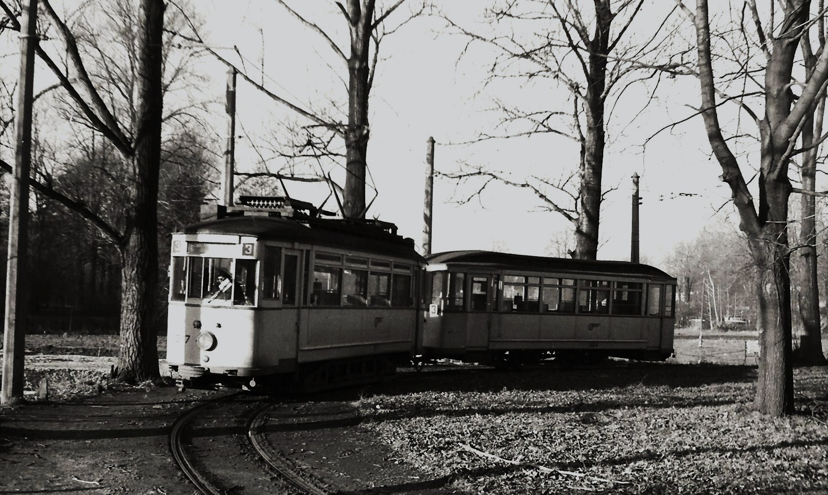 In der Gleisschleife Rottluff .