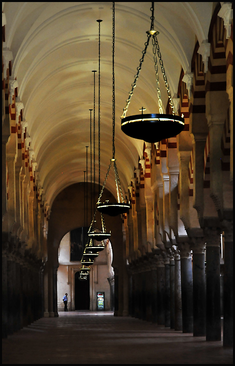 in der grossen Moschee in Cordoba