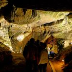 In der Grotte von Remouchamps