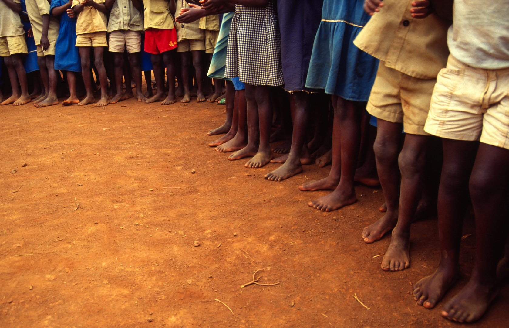 In der Grundschule in Ruanda