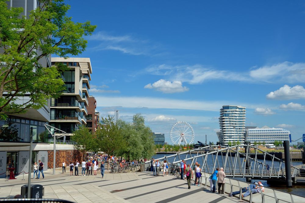 in der Hafencity Hamburg ...