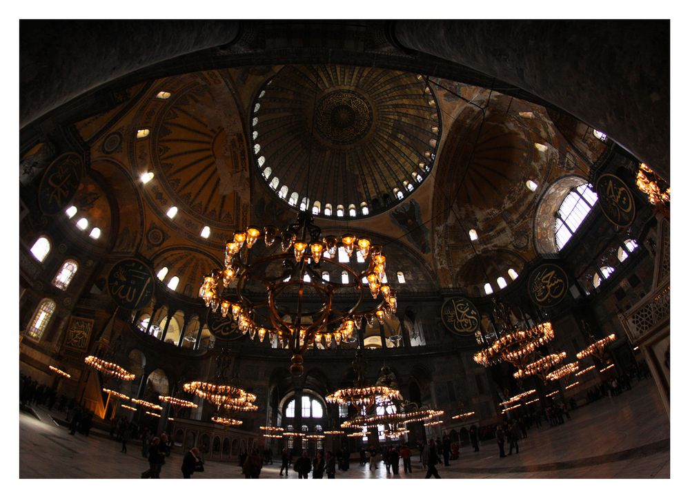 in der Hagia Sophia