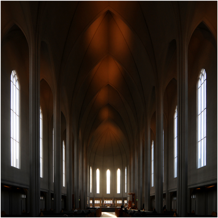 In der Hallgrimskirche