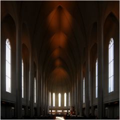 In der Hallgrimskirche