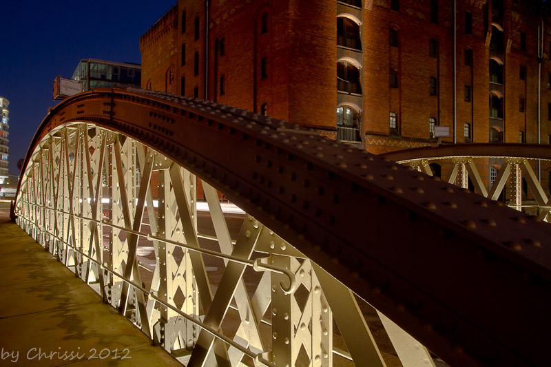 In der Hamburger Speicherstadt