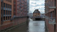 In der Hamburger Speicherstadt.