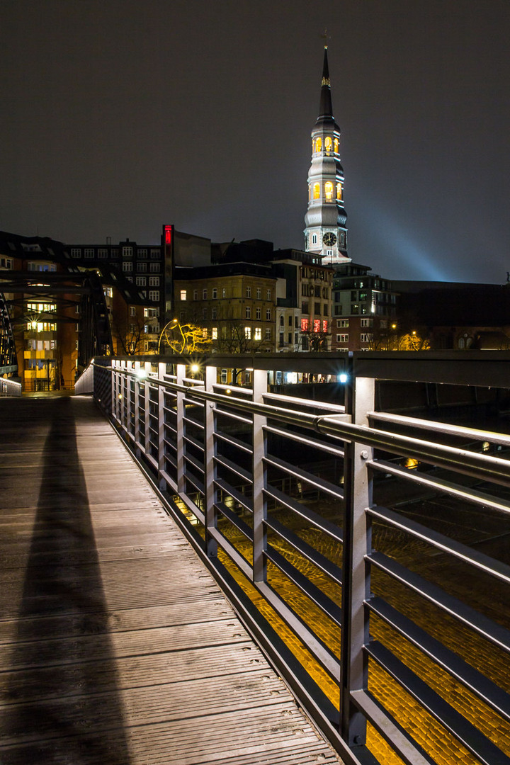 In der Hamburger Speicherstadt