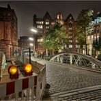 In der Hamburger Speicherstadt