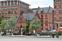 In der Hamburger Speicherstadt 'Am Sandtorkai'